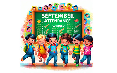 September Attendance Winner Feature