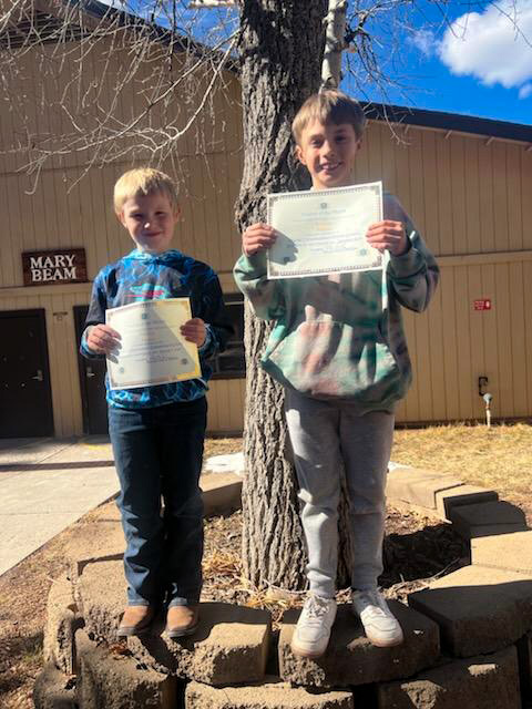 January 2024 Students of the month