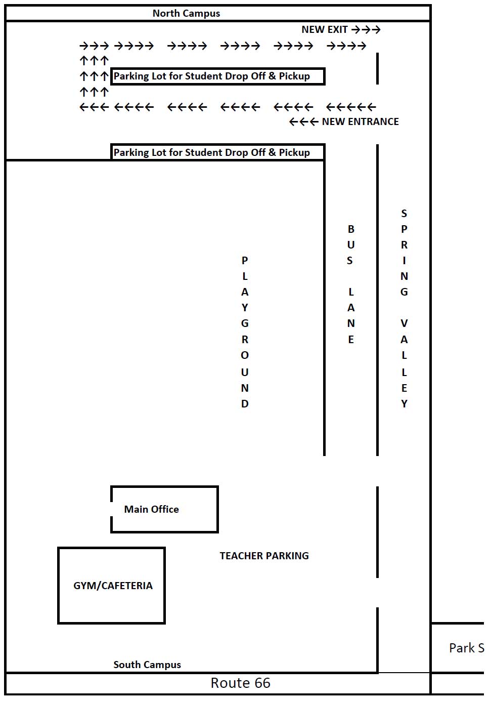 student-pick-up-and-drop-off image of a map