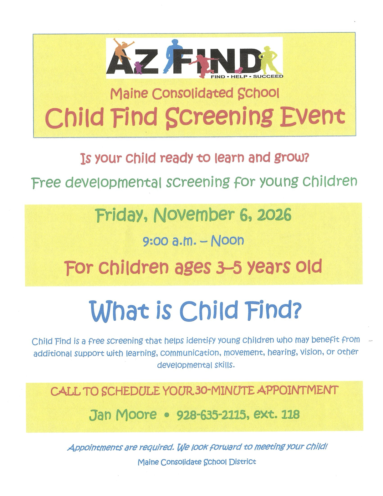 MCSD Child Find 2026